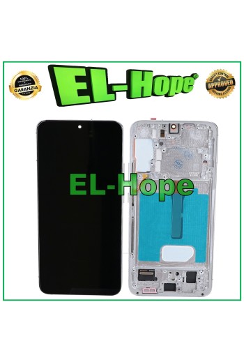 OLED-RAHMEN-LCD-DISPLAY FÜR SAMSUNG GALAXY S22+ PLUS SM-S906 TOUCH-WEISSER BILDSCHIRM